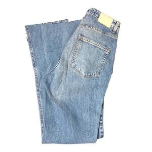 Zara High Rise Blue Jeans